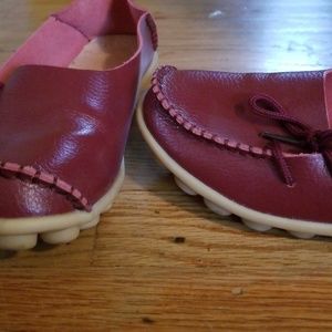 unknown Shoes - Red moccasin driving shoes unknown Shoes - Red moccasin driving shoes